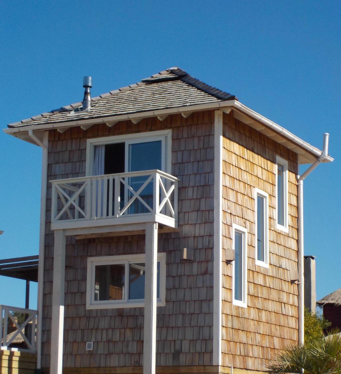 Las Escamadas Ecocottage Punta Del Diablo Eksteriør billede
