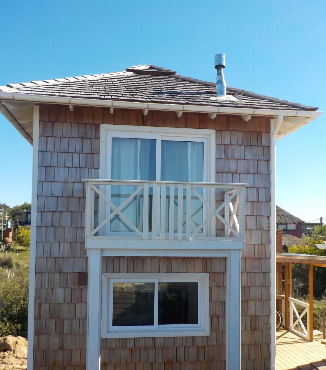 Las Escamadas Ecocottage Punta Del Diablo Eksteriør billede